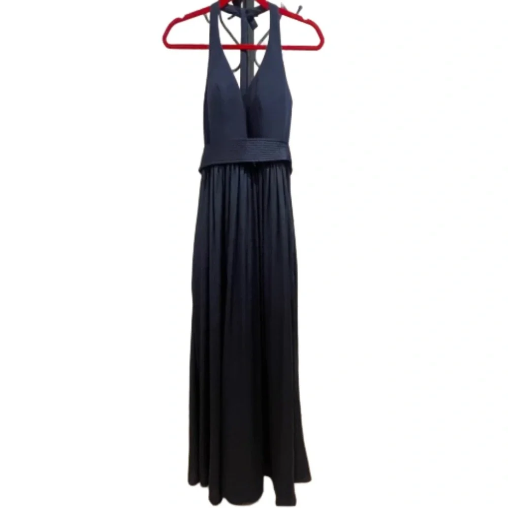 Vera Wang navy bridesmaids dress - sz 2 - Picture 5 of 6